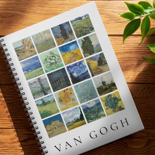 Carnet Collage de peinture fine art Vincent Van Gogh