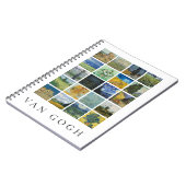 Carnet Collage de peinture fine art Vincent Van Gogh (Côté gauche)
