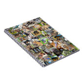 Carnet Collage de photos de chiens, (Côté Droit)