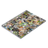 Carnet Collage de photos de chiens, (Côté gauche)