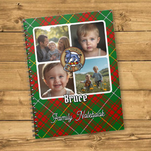 Carnet Collage de photos de la famille Bruce