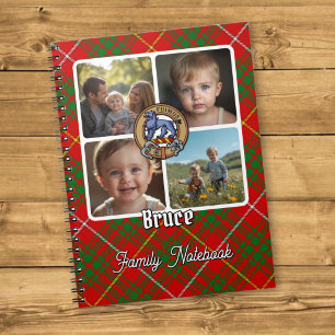 Carnet Collage de photos de la famille Bruce
