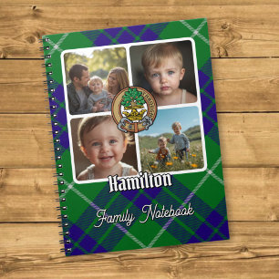 Carnet Collage de photos de la famille Hamilton