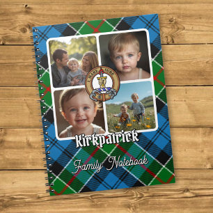 Carnet Collage de photos de la famille Kirkpatrick