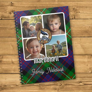 Carnet Collage de photos de la famille MacDonell