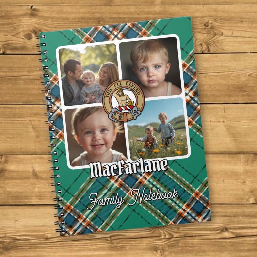 Carnet Collage de photos de la famille MacFarlane
