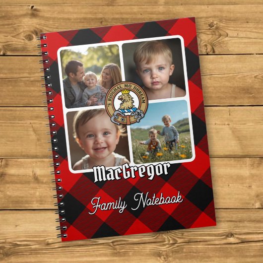 Carnet Collage de photos de la famille MacGregor