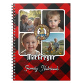 Carnet Collage de photos de la famille MacGregor (Devant)