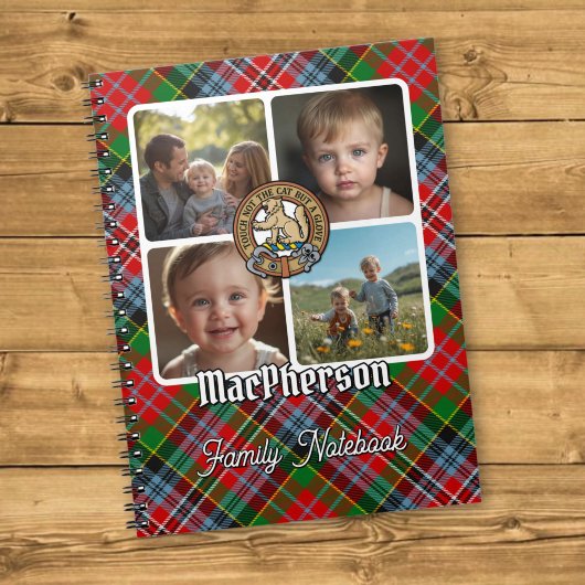 Carnet Collage de photos de la famille MacPherson