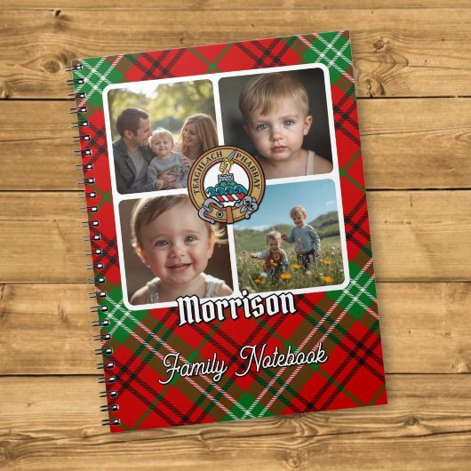 Carnet Collage de photos de la famille Morrison