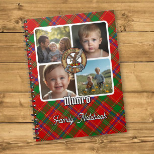 Carnet Collage de photos de la famille Munro