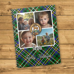 Carnet Collage de photos de la famille Scott