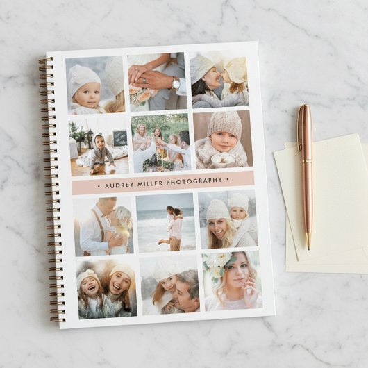 Carnet Collage de photos en bande vierge