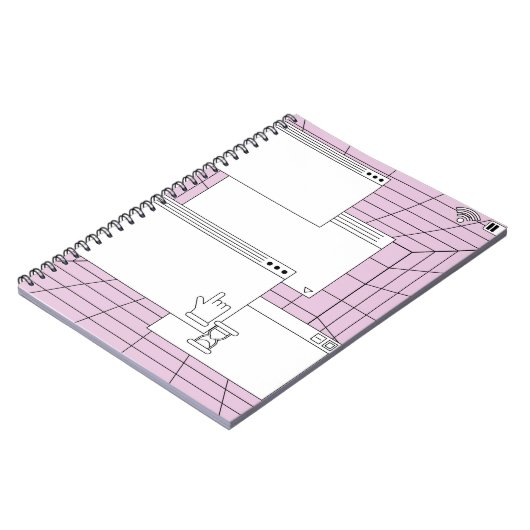 Carnet Collage des éléments de l'interface utilisateur. C (Côté gauche)
