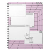 Carnet Collage des éléments de l'interface utilisateur. C (Devant)