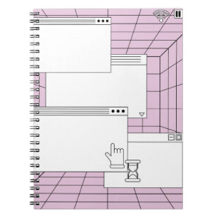 Carnet Collage des éléments de l'interface utilisateur. C