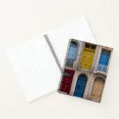 Carnet Collage des portes avant colorées (Intérieur)