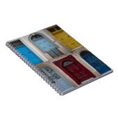 Carnet Collage des portes avant colorées (Côté Droit)