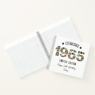 Carnet Collage photo de 60e anniversaire Fondé 1965