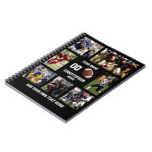 Carnet Collage photo de football (Côté gauche)
