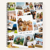 Carnet Collage photo du album photo moderne (Devant)