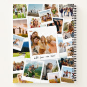 Carnet Collage photo du album photo moderne (Dos)