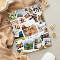 Collage photo du album photo moderne