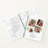 Carnet Collage photo élégant Recette de Noël de grand-mèr (Intérieur)