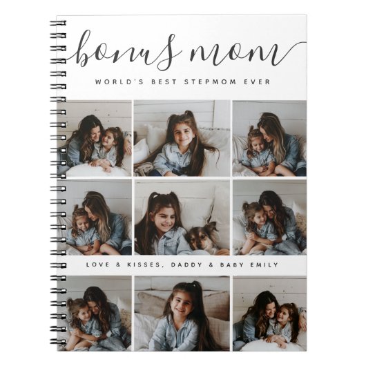 Carnet Collage photo intemporel White Stepmere Mothers Da (Devant)