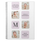 Carnet Collage Photo & Meilleure Grand-Mère Jamais Meille (Devant)