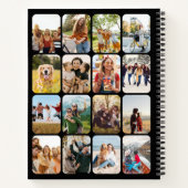 Carnet Collage Photo Moderne De 16 Avec Citation (Dos)