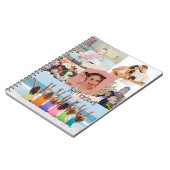 Carnet Collage photo moderne Joyeux anniversaire mignon (Côté gauche)