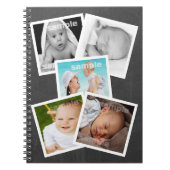 Carnet Collage photo personnalisé (Devant)