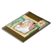 Carnet Collage photo Vintage personnalisé (Côté gauche)