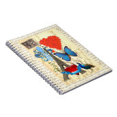 Carnet Collage romantique Paris (Côté Droit)