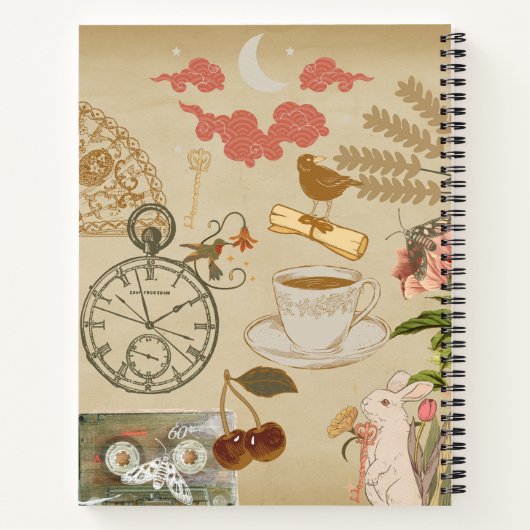 Carnet Collage vintage (Dos)