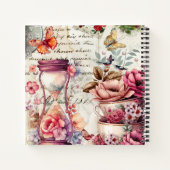 Carnet Collage vintage aquarelle (Dos)