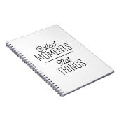 Carnet Collecter des moments pas des choses (Côté Droit)