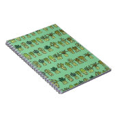 Carnet Collection Cactus : Jeu De Doodles Dessiné À La Ma (Côté Droit)