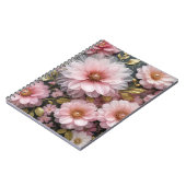 Carnet Collection Cosmos rose (Côté gauche)