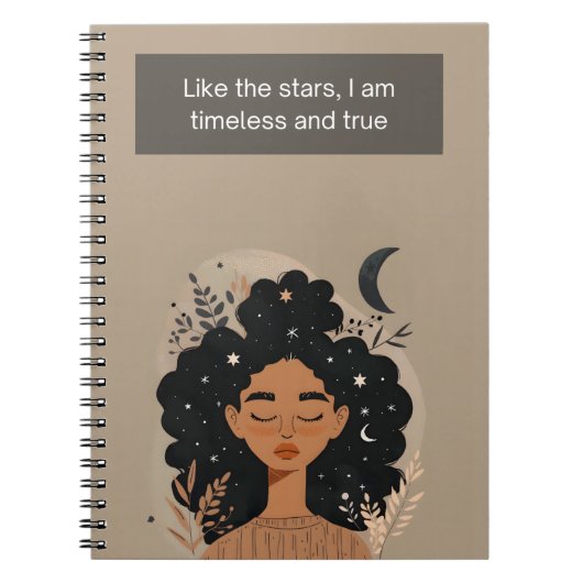 Carnet Collection d'Affirmation pour femmes (Devant)