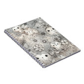 Carnet Collection d'animaux Abstraits amusants (Côté Droit)