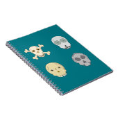 Carnet Collection de crânes adorables (Côté Droit)
