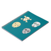 Carnet Collection de crânes adorables (Côté gauche)