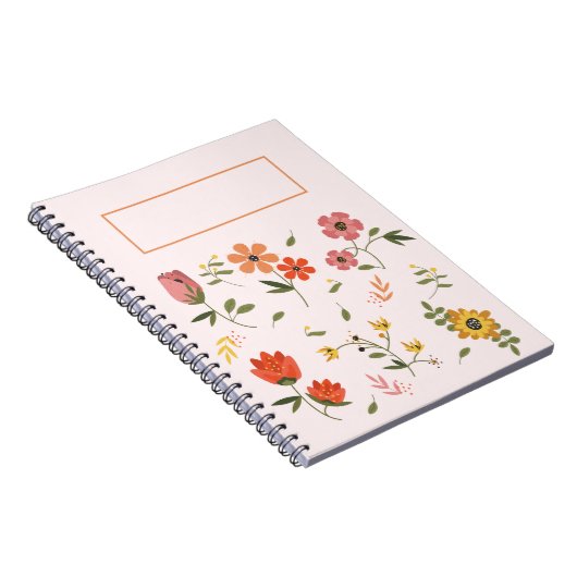 Carnet collection de fleurs (Côté Droit)