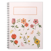 Carnet collection de fleurs (Devant)