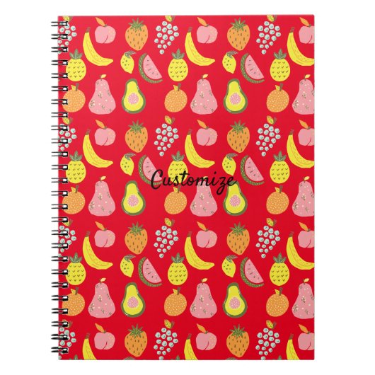 Carnet Collection de fruits assorés Thunder_Cove (Devant)