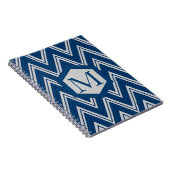 Carnet Collection de géométrie bleue (Côté Droit)