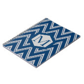 Carnet Collection de géométrie bleue (Côté gauche)