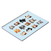 Carnet Collection de jouets peluche pour chat (Côté gauche)
